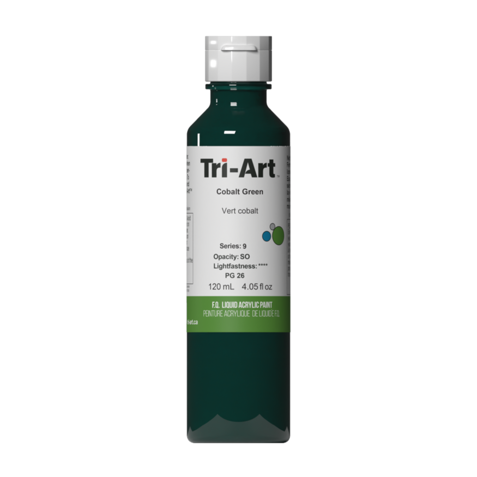 Tri-Art Liquid Acrylic Paint : Cobalt Green