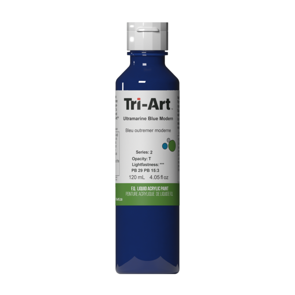 Tri-Art Liquid Acrylic Paint : Ultramarine Blue Modern