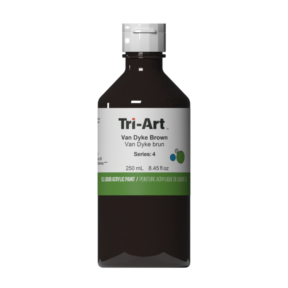 Tri-Art Liquid Acrylic Paint : Van Dyke Brown