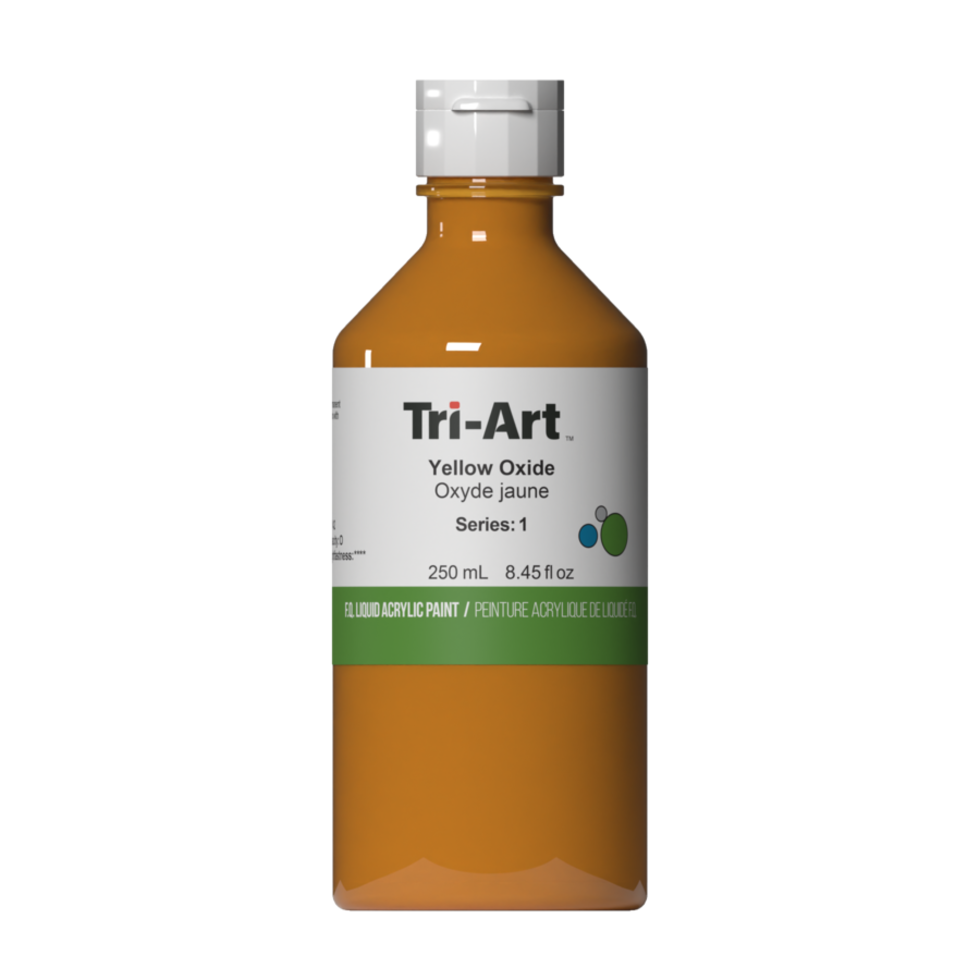 Tri-Art Liquid Acrylic Paint : Yellow Oxide